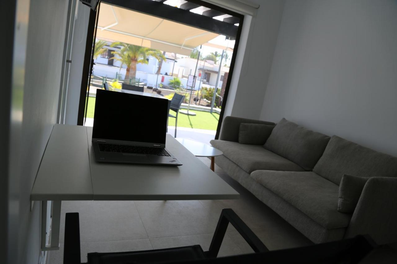 Precioso Bungalow En Complejo Privado Con Piscina San Bartolomé Eksteriør bilde